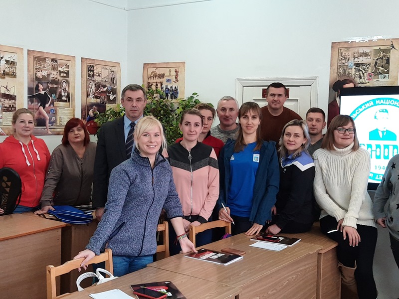  Семінар бадмінтон Shuttle Time Teachers на кафедрі фізичного виховання